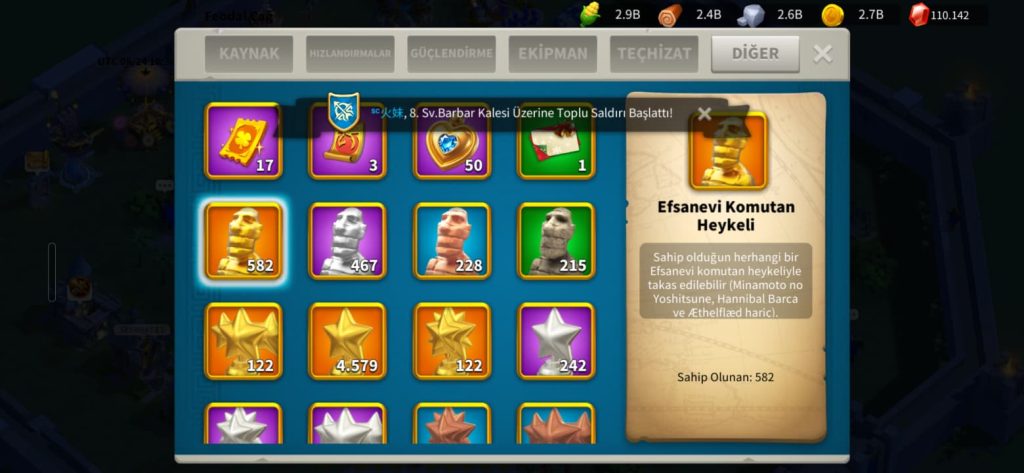 VİP17 5 KITA  FULL SET ! +1520 GÜN HIZLANDIRMA ! FULL MİX ! +9B RSS !