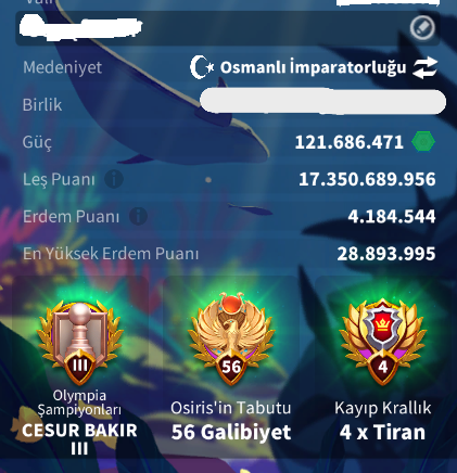 🔥🔥 GÖÇE HAZIR 7 KITA FULL SET 17.3B KP 56/24 KRİTİKLİ AÇIK ALAN SAVAŞ MAKİNESİ META SVİP ÜRÜN !!! 🔥🔥
